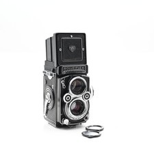 Rolleiflex 3.5F TLR Film Camera w/75mm Xenotar Lens 804