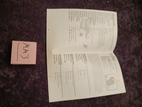 Virtua Fighter 2 for Sega Saturn User Manual Instruction Book only