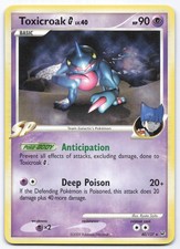 Toxicroak G 40/127 Platinum Non-Holo Rare Pokemon Card Ryota Saito MP PC213 on eBay