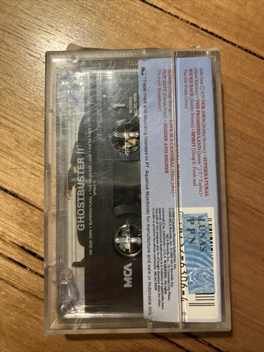 Ghostbusters 2 Original Soundtrack (Cassette Tape, MCA) Ghostbusters II OST - Bild 3 von 10
