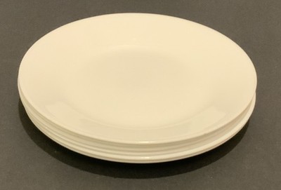 Corelle Winter Frost White Dessert/ Bread Plates 6.75''  Lot of 6 EUC