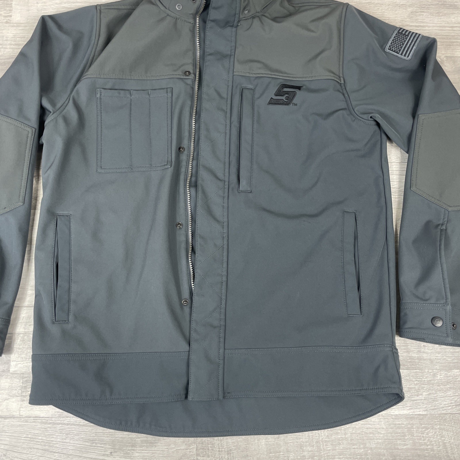 Snap-On Tools Jacket Men Medium Gray Insulated Wa… - image 3