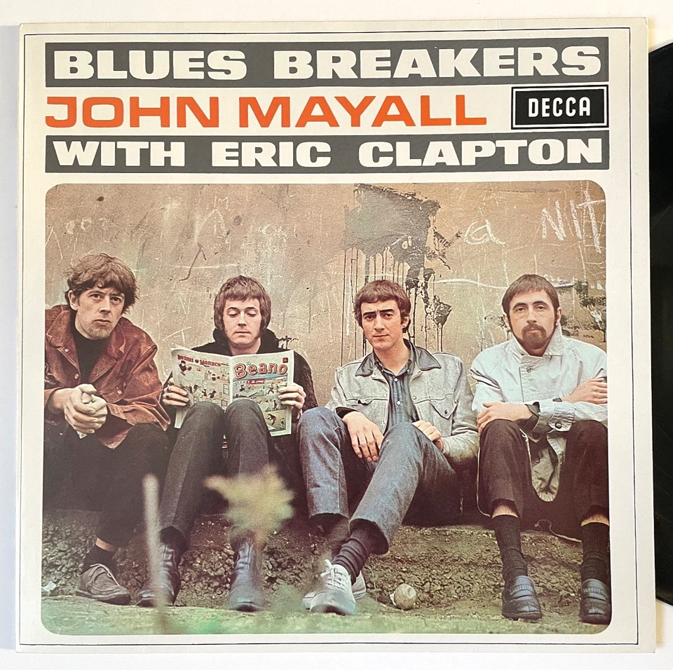 John Mayall with Eric Clapton: 1986 UK Decca Reissue LP: Blues Breakers _Mint - Image 2 of 4