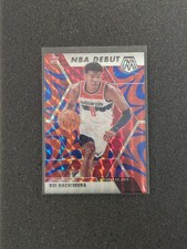 Rui Hachimura 2019-20 Panini Mosaic RC NBA Debut Red & Blue Reactive #275 LAKERS