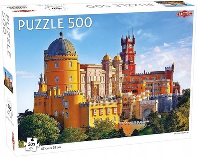 Tactic 500 Teile Puzzle Sintra Portugal, Puzzle-spiel, 6416739568027