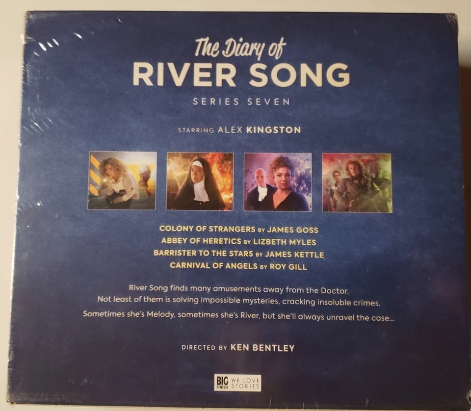 DOCTOR WHO: THE DIARY OF RIVER SONG SERIES 7 BIG FINISH CD Weeping Angels NEW - Image 3 of 4