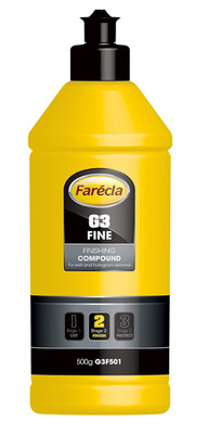 Farecla G3 Fine Finishing Silicone Free Compound, Swirl Remover, Paint Shop Safe