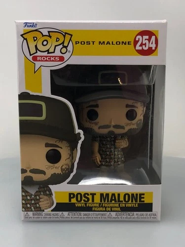 Funko POP! Rocks Post Malone #254 Vinyl Figure NOT MINT