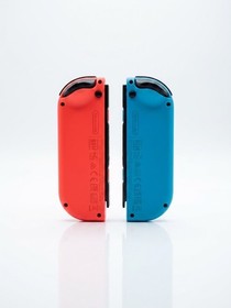 Nintendo Switch Joy-Con Pair Neon Red and Neon Blue Used Excellent No Drift