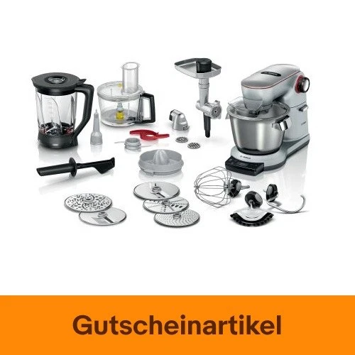 Bosch MUM9BX5S65/02 Küchenmaschine mit Waage Multifunktions-Küchenmaschine 1500W