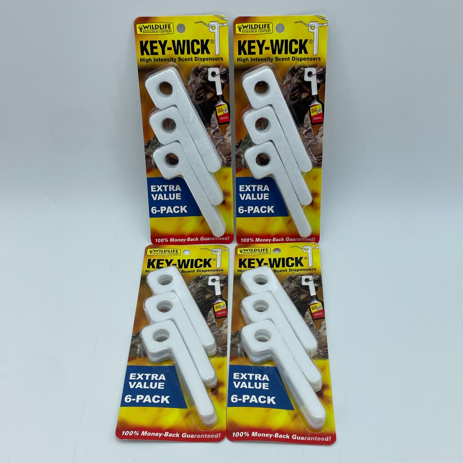 Wildlife Research Key Wick Scent Absorbing Wick 6 Pieces Per Pack 4 Packs TTL 24