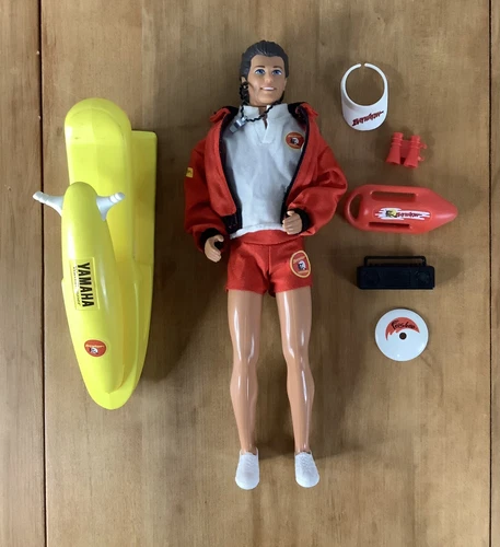 Vintage 1990s Barbie Baywatch Ken Complete Set
