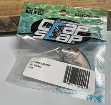 Cast Cray Crap Slap 1.1” Mini Crankbait - Fat Head