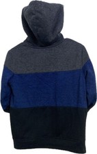 Tony Hawk Kids Full Zip Tri-Color Fleece Lined Hooded Jacket Size Youth Medium