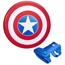 Captain America Magnetic Shield and Gauntlet Toy 2 Piece Assortment