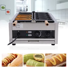 Commercial Electric 8 Holes Corn Hot Dog Maker Penis Shape Waffle Maker Machine/