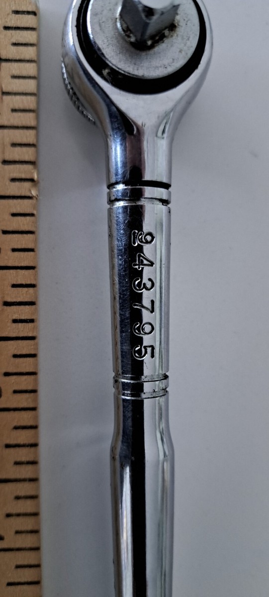CRAFTSMAN 1/4 inch drive Ratchet 243795 Hard To Find Excellent