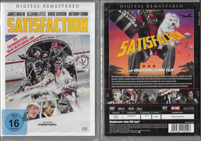 James Brolin  Anthony Quinn   SATISFACTION   Digital Remastered   (DVD)  NEU OVP