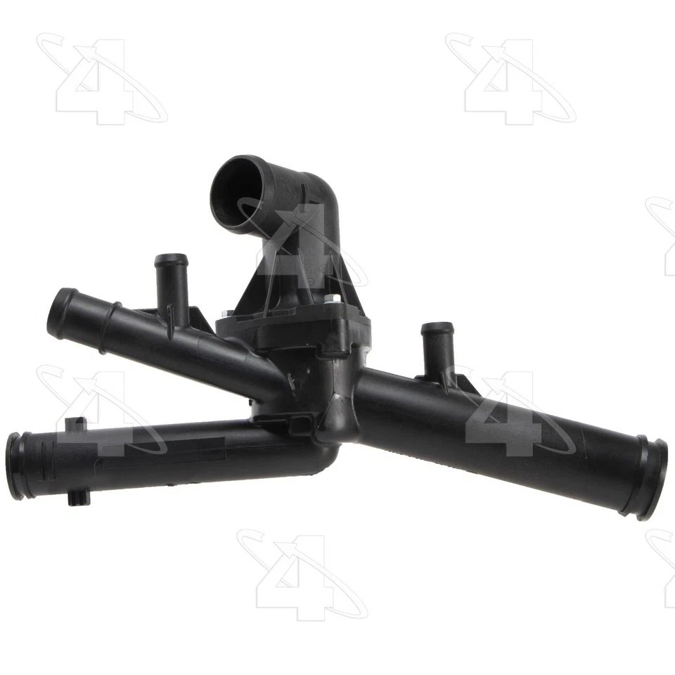 Kit de carcaça de saída de água do líquido de arrefecimento do motor para 2009-2016 Volkswagen CC 4 estações - Imagem 4 de 4