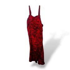 Bloomchic Red Floral Bodycon Midi Dress 18 20 New