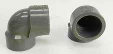 10 - New Spears SCH-80 PVC/I 1-1/2" Slip x 1-1/2" FNPT 90  Degree Elbow Fitting