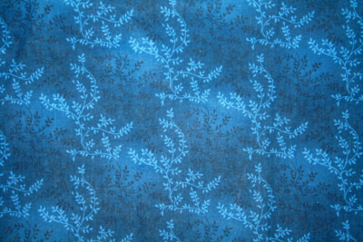 RAZZLE DAZZLE IN BLUE ON BLUE - 100% COTTON FABRIC