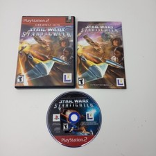 Star Wars: Jedi Starfighter Greatest Hits CIB (Sony PlayStation 2, PS2, 2002)