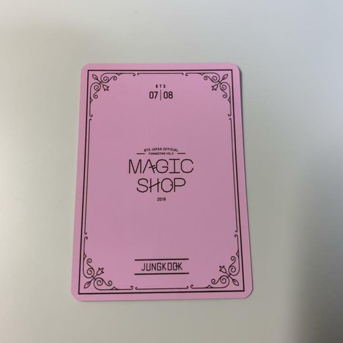 BTS グク JK マジショ マジックショップ ミニフォト コンプ