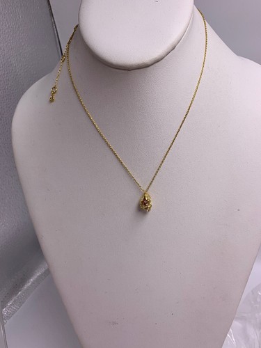 COLLAR COLGANTE KATE SPADE BAJO EL MAR PAVÉ CONCHA DORADA 16 Y 3" S132 $68 - Imagen 4 de 8