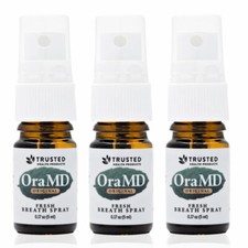 OraMD Fresh Breath Spray 3 Pack, for Bad Breath Treatment, Halitosis Treatment,