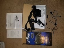 Pyle Pro PWMA50B - 50 Watt Waist-Band Portable PA System W/ Headset Mic