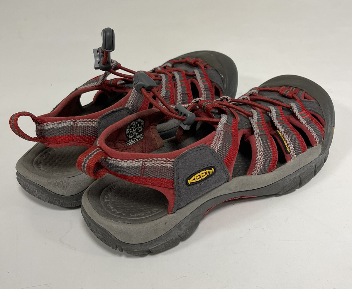 KEEN Sandali rossi da donna Newport H2 escursionismo acqua (1003476 LW 1211) taglia 7 5
