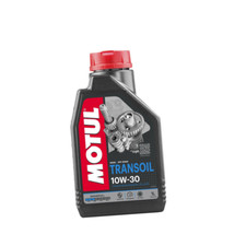 Huile de boite 2 temps pour Cross Enduro 50cc Motul SAE 10W30 Transoil SAE80 1L