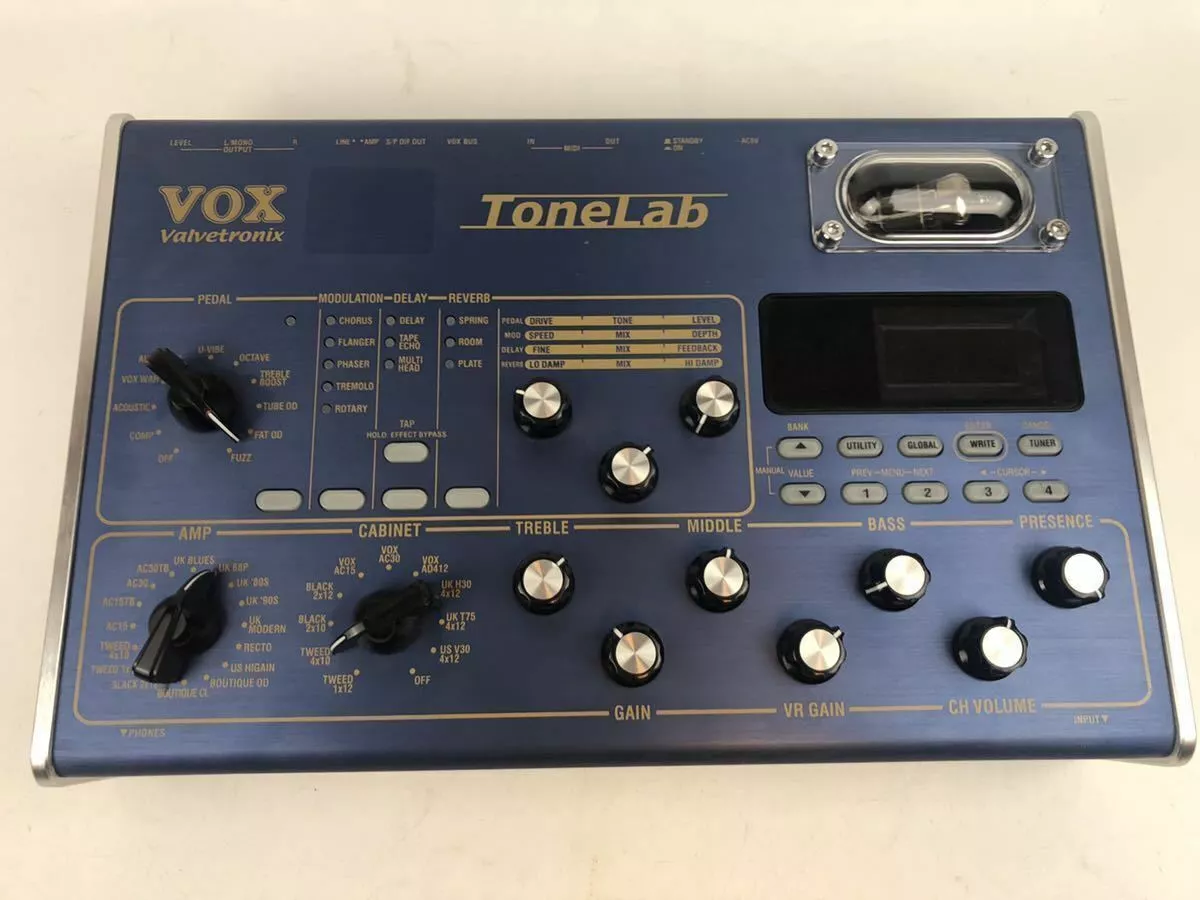 VOX ToneLab SE Twin pedal Multi-Effects guitar effects pedal USED