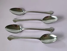 Ekco Seashell Stainless Set of 4 Teaspoons Eterna Japan