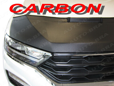 Carbon optics bonnet BRA for VW CRAFTER Mk1 rock impact protection hood bra tuning