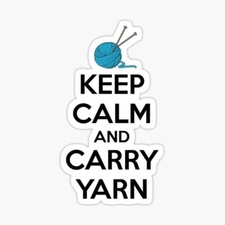 Keep Calm And Carry Yarn Sewing Craft Art Vinyl Sticker For Laptop Phone Car Keep Calm And Carry Yarn Sewing Craft Art Vinyl Sticker For Laptop Phone Car