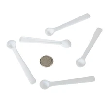 1/16 Teaspoon (1/16 tsp) Measuring Spoons - 0.3 mL Scoops (0.33cc) 200mg to 300m
