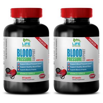 Ultimate Pills - Blood Pressure Support 707mg - Lower Blood Pressure Tea 2B