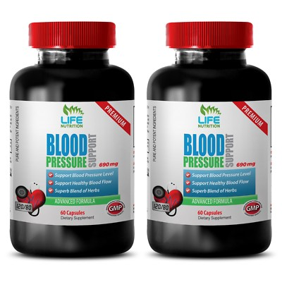 #ad Ultimate Pills Blood Pressure Support 707mg Lower Blood Pressure Tea 2B $34.54