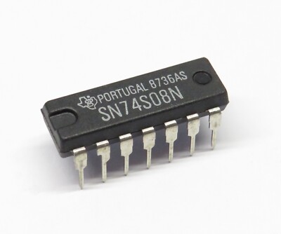 5 Stück SN74S08N quad 2-input AND gate DIP14, Texas Instruments