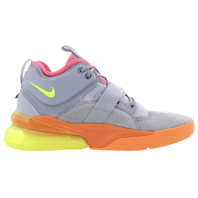 nike air force 270 grey orange