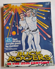 VINTAGE CRAFT MASTER BUCK ROGERS IN THE 25TH CENTURY 1979 PAINT BY NUMBER SEALED