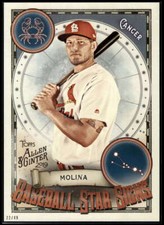 Yadier Molina 2019 Allen and Ginter Baseball Star Signs 5x7 #BSS-44 22/49 Cardin