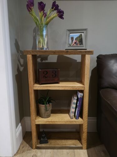 Reclaimed Rustic Scaffold Board Bookcase / Shelves  - Picture 1 of 3