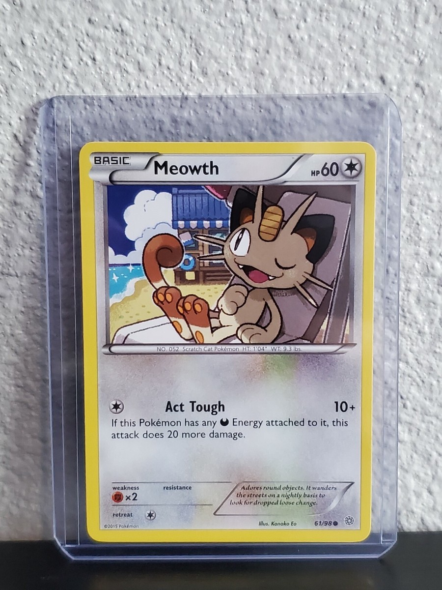 【ARS AU 真贋鑑定】英語版ニャース Meowth 61/98 Pokemon TCG - Meowth 61/98 - Regular Common Ancient Origins NM | eBay