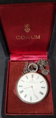Corum Pocket Watch Silver Mechanical (113 | eBay Corum Pocket Watch Silver Mechanical (113 | eBay
