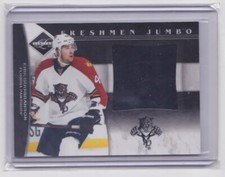 2011-12 PANINI LIMITED FRESHMAN JUMBO JERSEY 57/199 ERIK GUDBRANSON #9 PANTHERS