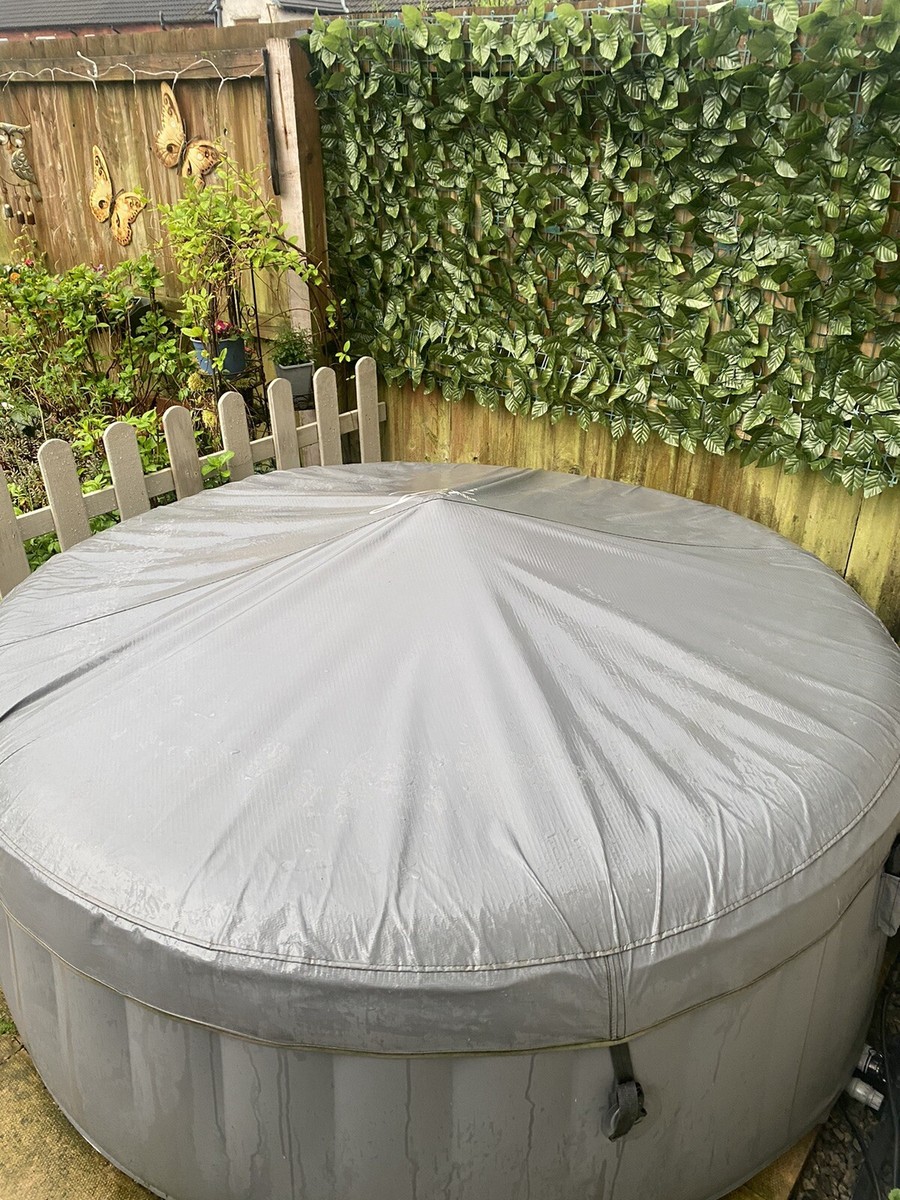 Hot Tub Cover Lift Sprung Centre Prop post Stop The Build Up