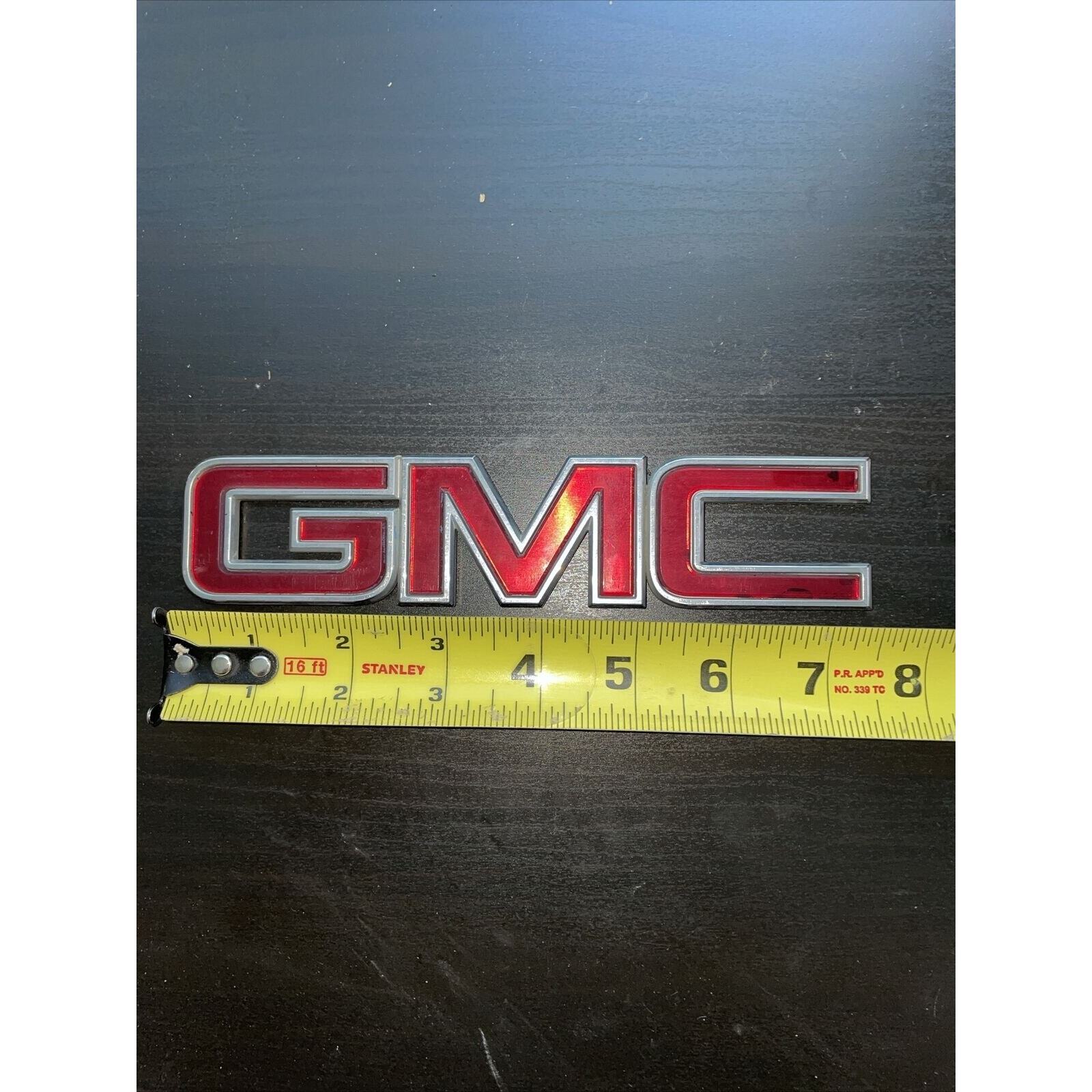 2007-2013 GMC Acadia Rear Trunk Emblem Badge Symbol OEM Genuine